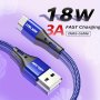 USB Type C Cable USB A To USB C 3A Fast Charging 18W Fast Charging Cord Usb-a To Type C Fast Charging Cable Durable