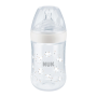 Nuk Nature Sense Temperature Control Bottle 260ML 0-6M M - Bubble