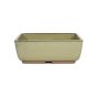 Japanese Hiwa Glazed Deep Rectangular Containers - Large 165 L X 130 W X 60MM H