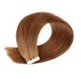 Hair Extenions Tape In Pack Of 10 Brown Colour 6 Length 18 Inch 45CM