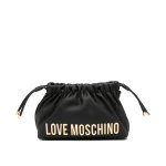 Bold Logo Tie Bag -black gold