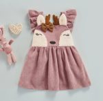 Dusty Pink Caudroy Fox Dress