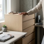 Modern 5-DRAWER Wooden Storage Chest For Organized Homes