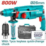 Rotary Hammer Drill 800W 220V Total Tools TH308268-2
