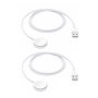 Generic Apple Watch Fast Magnetic Charger Pack Of 2 White