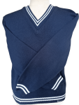 Genius Navy And White Striped Jersey - Unisex