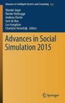 Advances In Social Simulation 2015 Hardcover 1ST Ed. 2017