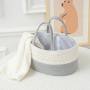 Baby Woven Diaper Caddy Organiser