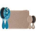 Wetbrush Glitter & Go Detangling Kit With Pouch 2 Brushes & Case