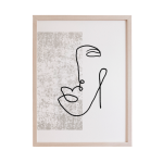 Visage 6 Art Print - A2