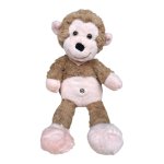 Plush Soft Toy 30CM - Brown & Cream Monkey