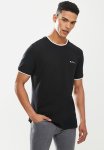 Ben Sherman Pique Crew - Black
