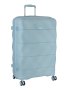 ELLE Large 4 Wheel Trolley Case Pastel Blue