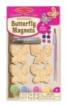 Wooden Butterfly Magnets