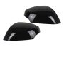 Car Rearview Side Mirror Cover Compatible For Renault Megane 3 MK3 III 2008-2015 - Black Exterior Trim Cap Case 1PC Right