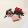 New Pu Leather Wallet Short Cute Style Coin Purse Multifunctional Money Clip