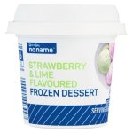 No Name Strawberry Lime Flavoured Frozen Dessert 125ML