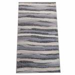 Geometric Lines 71X122CM White&grey Carpet