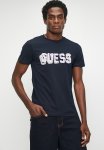 Guess Short Sleeve Cn Logo Tee - Smart Blue