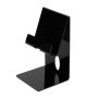 Premium Black Acrylic Cell Phone And Tablet Stand