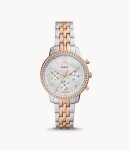 Fossil Neutra Chronograph Two-tone Stainless Steel Woman's Watch ES5279