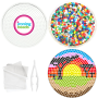Ironing Beads - African Sunset - 1 Large PEG/1 Card Bucket Kit