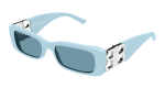 Sunglasses Womens In Silver Light Blue BB0096S-025 - Blue Onesize