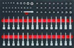 - 85 Piece 1 4 3 8 & 1 2 Drive Socket Set In Eva - TTESK85