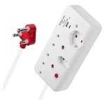 Switched Multiplug 4 Way 458 Joules