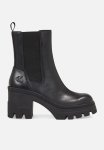 Calvin Klein Chunky Heeled Chelsea Boot Lth - Triple Black