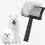 Large Firm Slicker Brush For Dogs Goldendoodles - Extra Long Pin Slicker Brush For Large Dog Pet Grooming Wire Brush And Deshedding - Removes