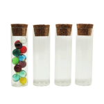 4PC Glass Tubes 10CM H X 3CM W