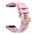 Elite 20MM Easyfit Evolve Series Watch Strap For Garmin - Light Pink Fog Grey