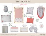 Cot Duvet Bedding Congo Pink Daisy Set