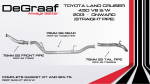 Toyota Land Cruiser 76 Station Wagon 4.5D V8 Degraaf Lap Performance Exhaust For
