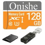 Onishe 128GB Sd Card CLASS10 U3 Tf Memory Card