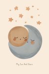 My Sun And Stars - Wall Art Print - A1