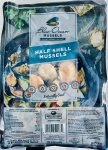 Coast West Frozen Blanched Halfshell Mussels 40 60 800G R200 PKT