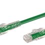 Linkqnet RJ45 CAT6 Anti-snag Moulded Pvc Network Flylead - Green - 20M