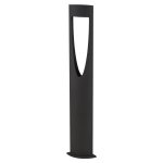 Aperture LED Garden Bollard - Black