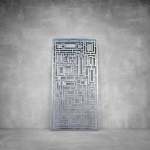 Laser Cut Screen - Design 040 - 2900 X 1400 X 20 Grey Indoor