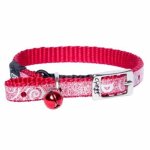 CAT Rogz Z Sparkle 8MM Extra Small Pin Buckle Collar Red Pet Collar Waggs Pet Shop