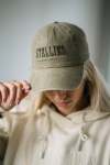 Acid-washed Dad Cap In Sage