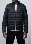 Polo Mens Quilted Puffer Long Sleeves Jacket Black - Black 3XL
