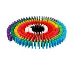 100 Colourful Children's Educational Standard Dominoes YG-122