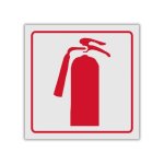Fire Extinguisher Reflective Safety Sign FB02REF