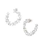 Colour Wave Spiral Earrings