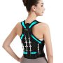 Shaperky Posture Corrector For Women For Support: Back Brace For Full Back Support - Adjustable Shoulder Straightener For Women And Men Black Medium