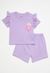 PoP Candy Tee & Short Set-lilac