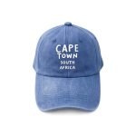 Washed Cape Town South Africa Script Cap
